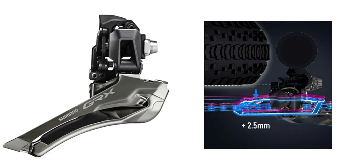 Grupo Shimano GRX RX610 Disco 46-30t 11-36 12 velocidades