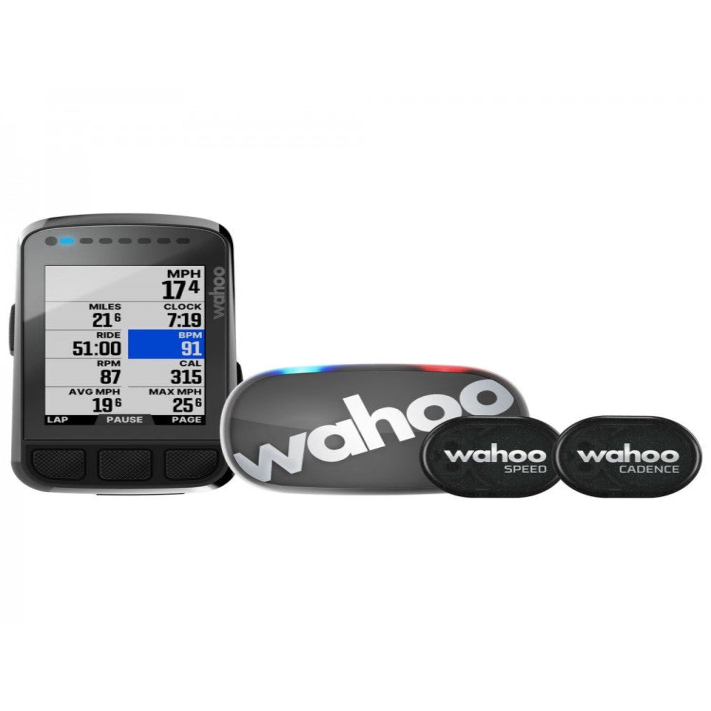 Ciclo computador Wahoo Element BOLT 2 BUNDLE GPS - SIN SENSORES