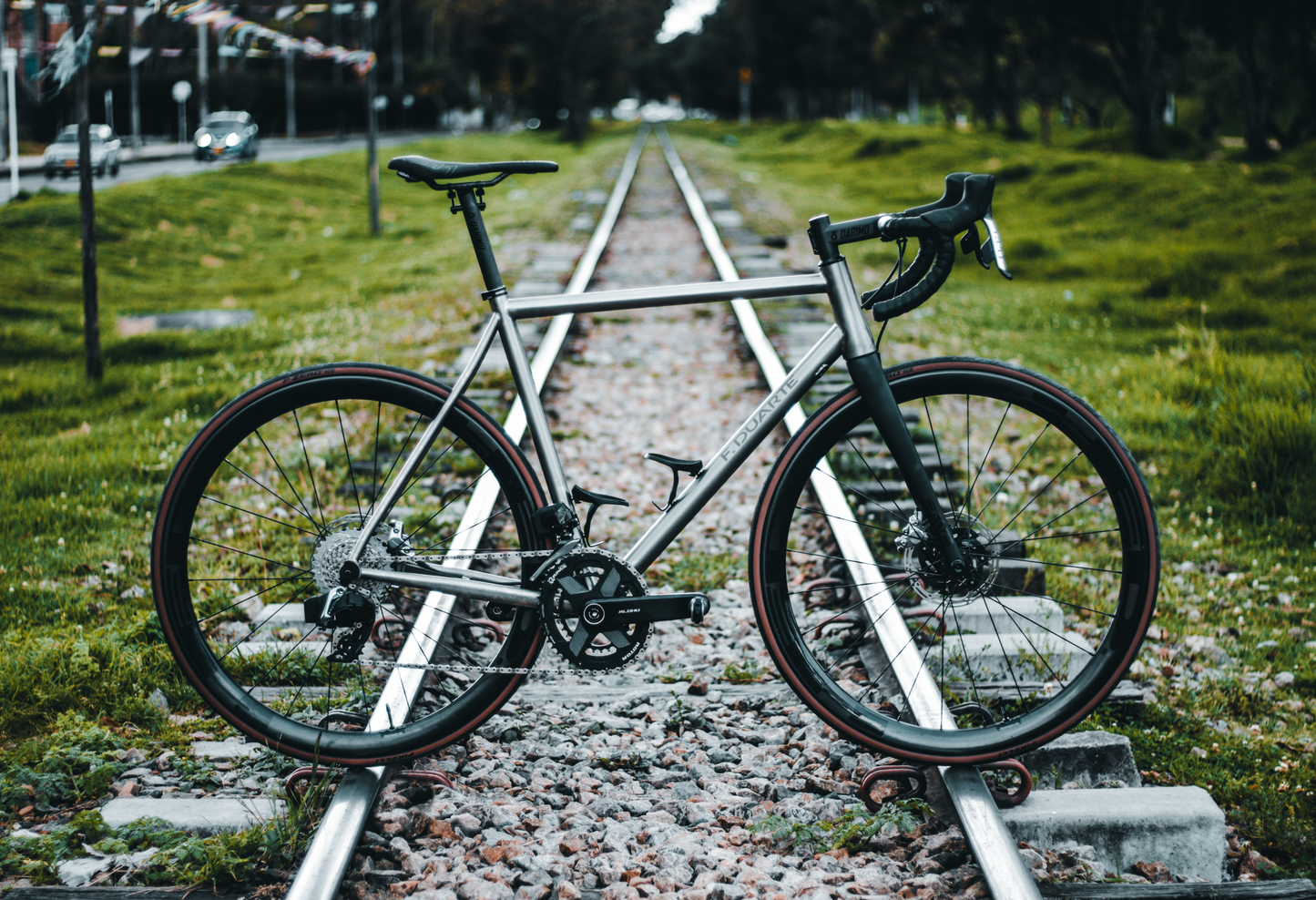 Bicicleta de ruta a medida F. Duarte, arma la tuya en titanio o acero Columbus